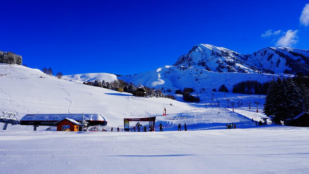 Residence Goelia Les Chalets Des Ecourts サン・ジャン・ダルヴ エクステリア 写真