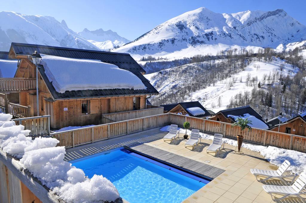 Residence Goelia Les Chalets Des Ecourts サン・ジャン・ダルヴ エクステリア 写真